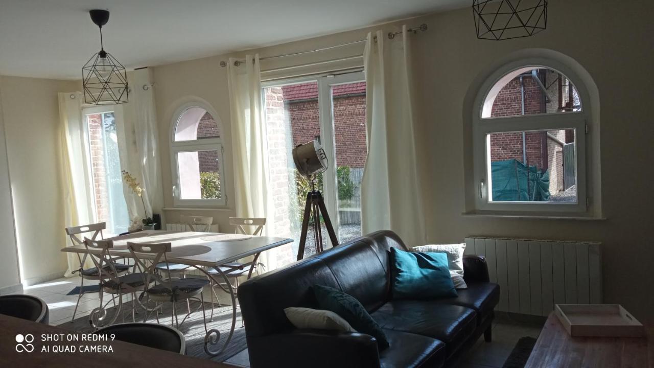 Au Bonheur Des Anes - Gite Topaze Le Quesnoy-en-Santerre Esterno foto